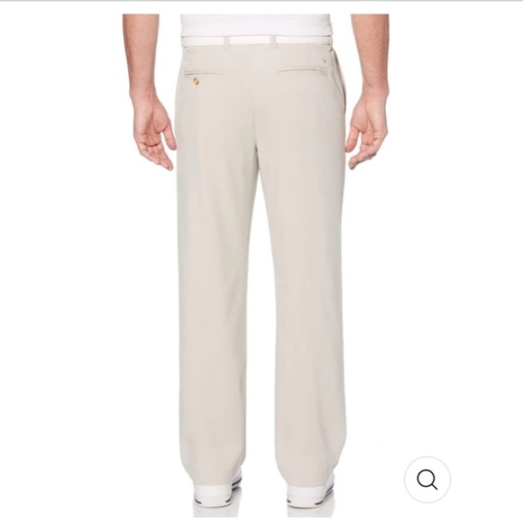 Callaway Mens Stretch Lightweight Classic Pant with Active Waistband - Picture 2 of 11